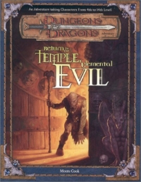 Return to the Temple of Elemental Evil cover