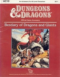 Bestiary of Dragons and Giants cover
